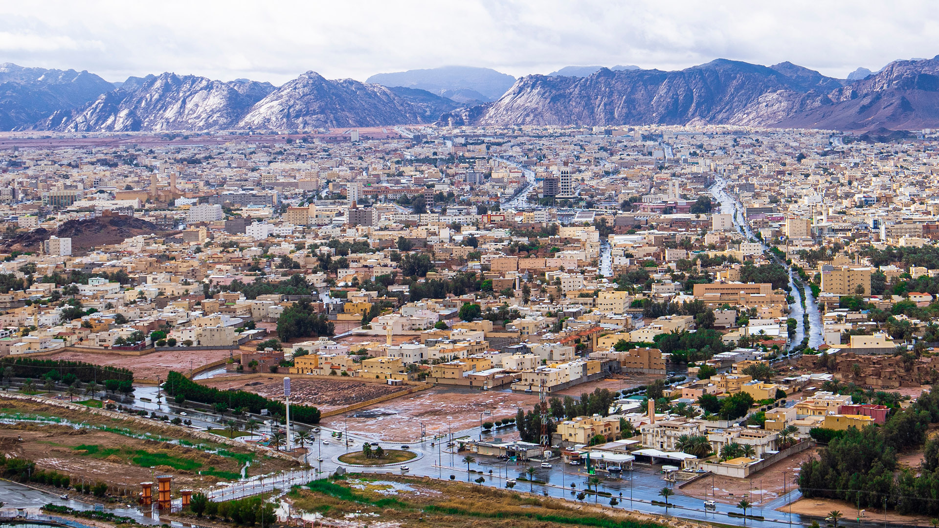 Hail City landscape - Saudi Arabia - Panoramic view Ḥaʼil Province ksa