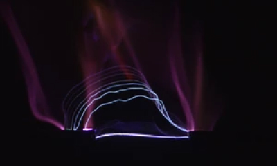 Partial discharges in a high-voltage transformer image