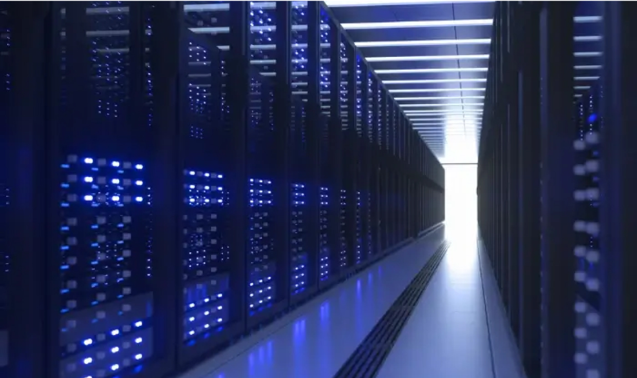 Photo of data centers