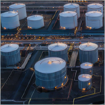 Cylindrical storage tanks