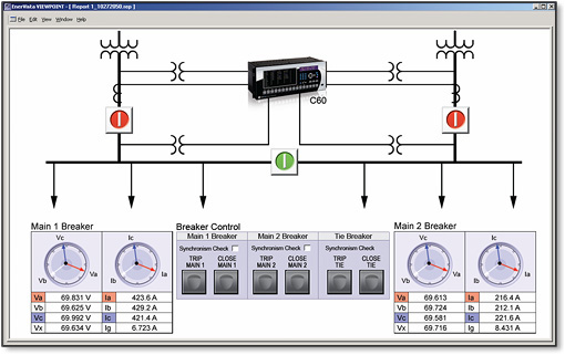 C60/C95 single line diagram