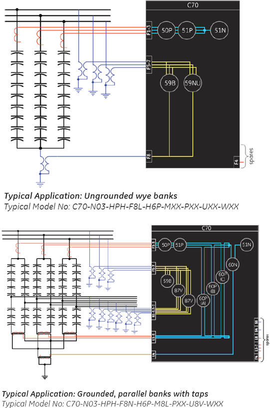 C70 typical wiring diagrams