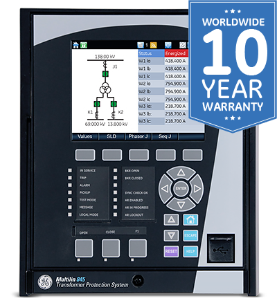 Multilin 845 Protection, Management for Power and Distribution Transformers