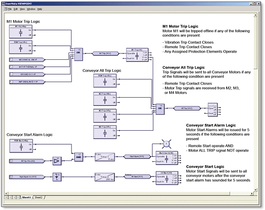 FlexLogic diagram