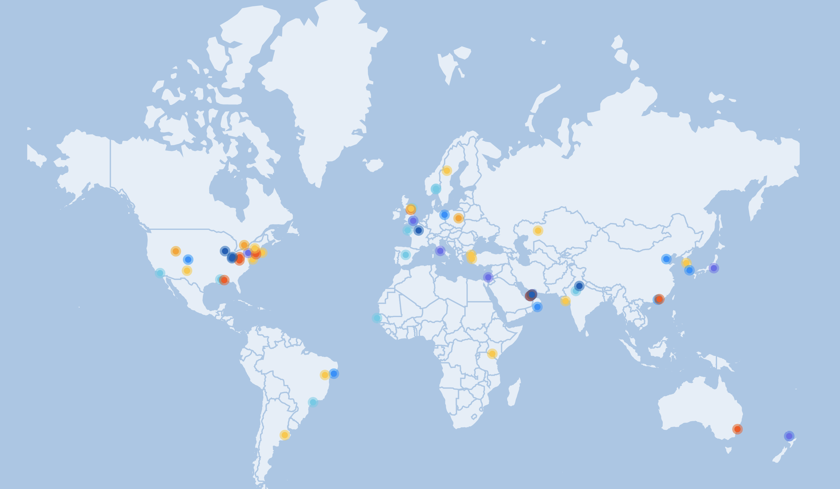 Renewable projects map