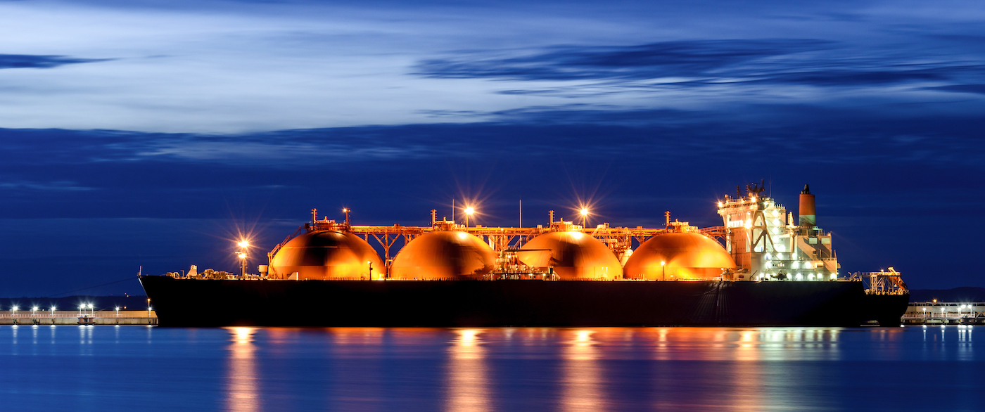 Shutterstock LNG ship