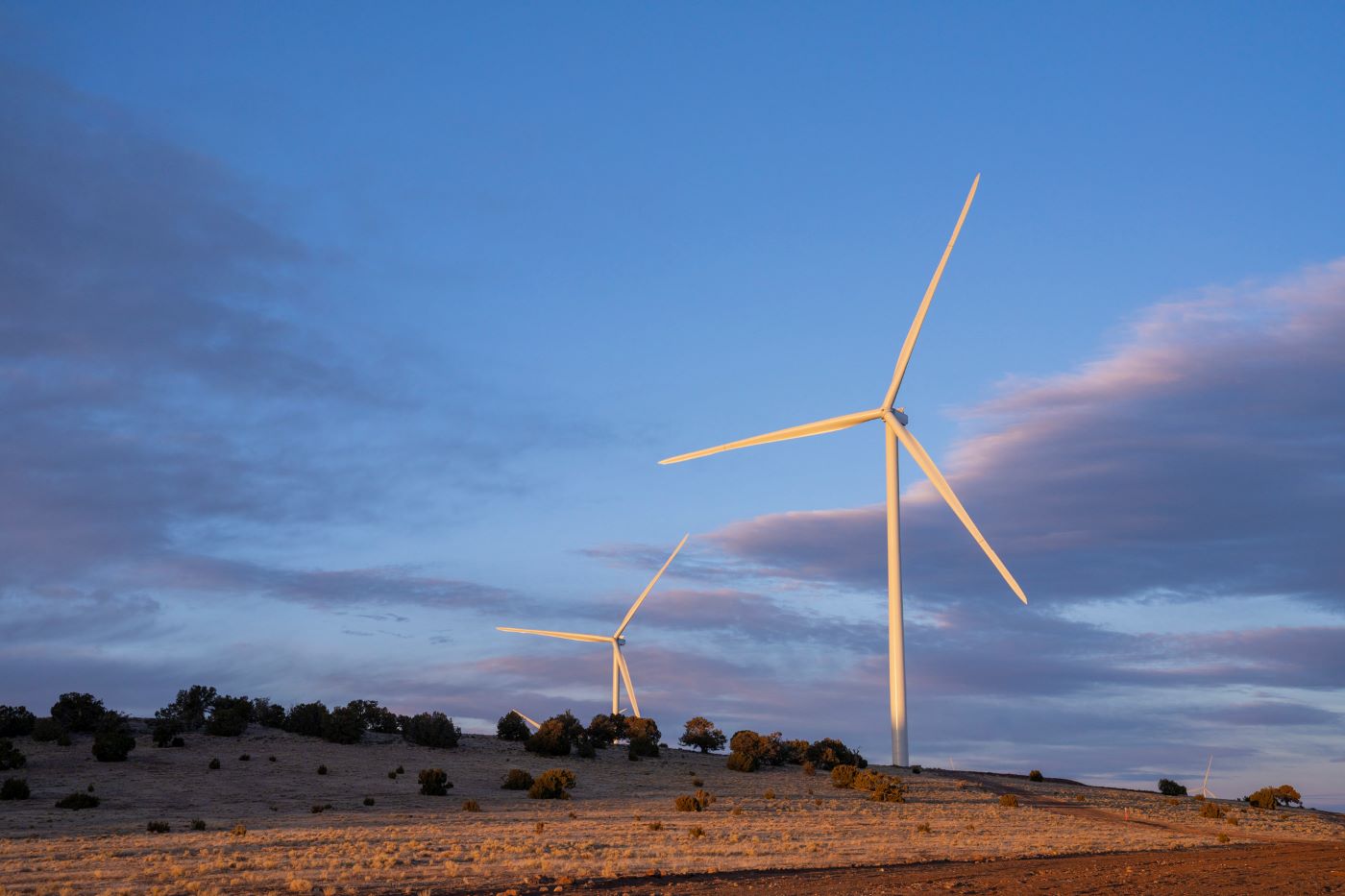 Windmills in Sierra. Image credit: GE Vernova.