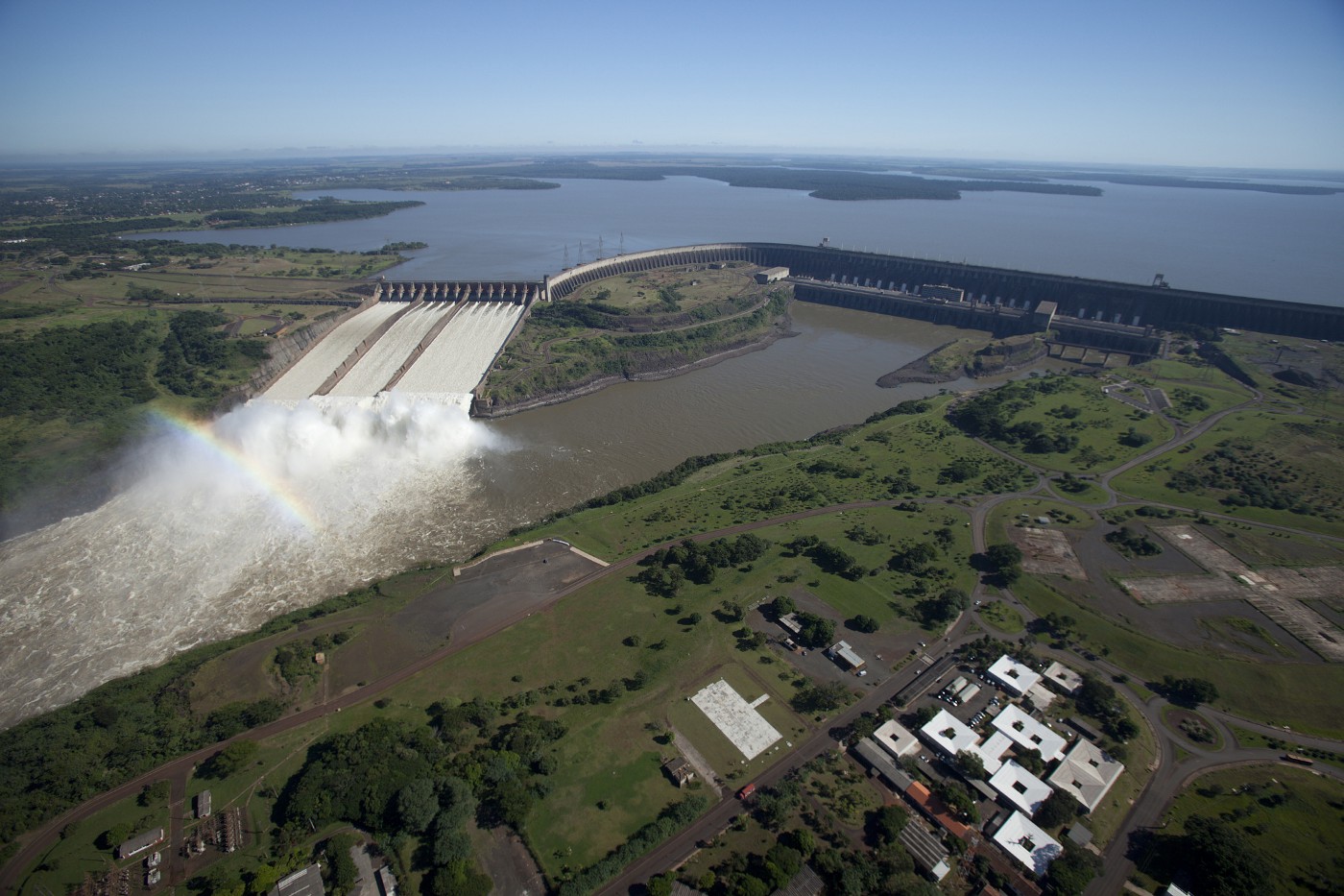 Usina HidrelÃ©trica de Itaipu Binacional (CrÃ©dito: Rubens Fraulini | Itaipu Binacional)