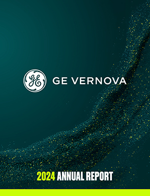 GE Vernova Annual Report Cover Image