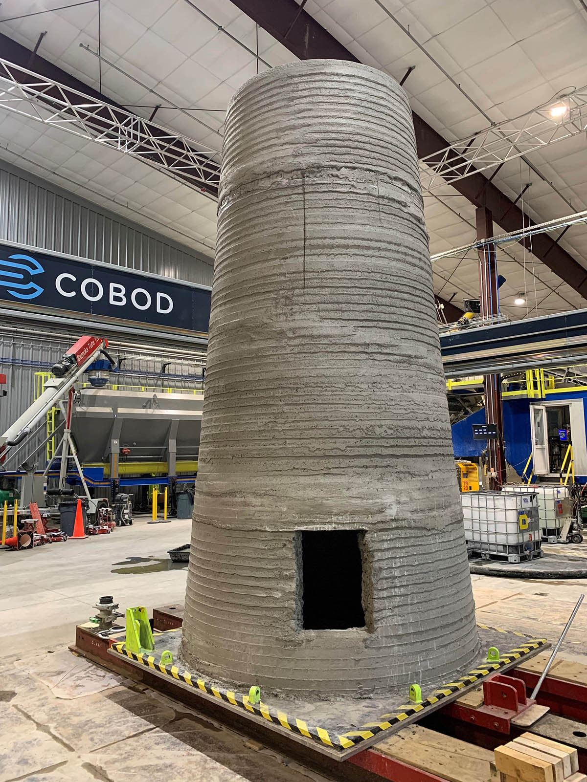 GE Renewable Energy 3D-printed Tower wind concrete