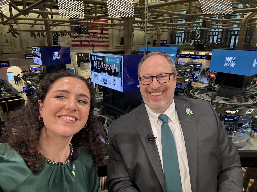 Maya Zabaneh and Jeff Goldmeer, NYSE