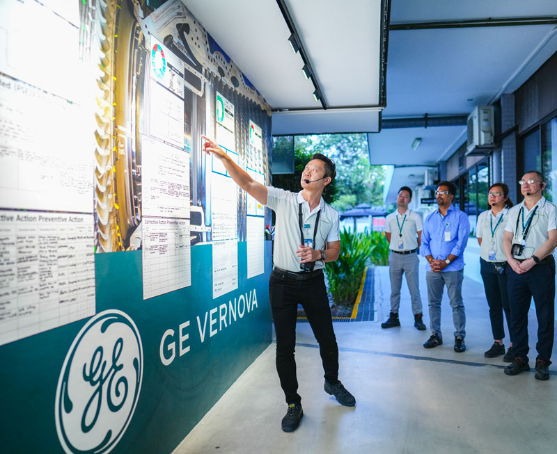 Photos from a shoot for GE Vernova at the GE Learning Center in Houston, TX., on Tuesday, March 5, 2024. (photo/Chris Rank, Rank Studios)