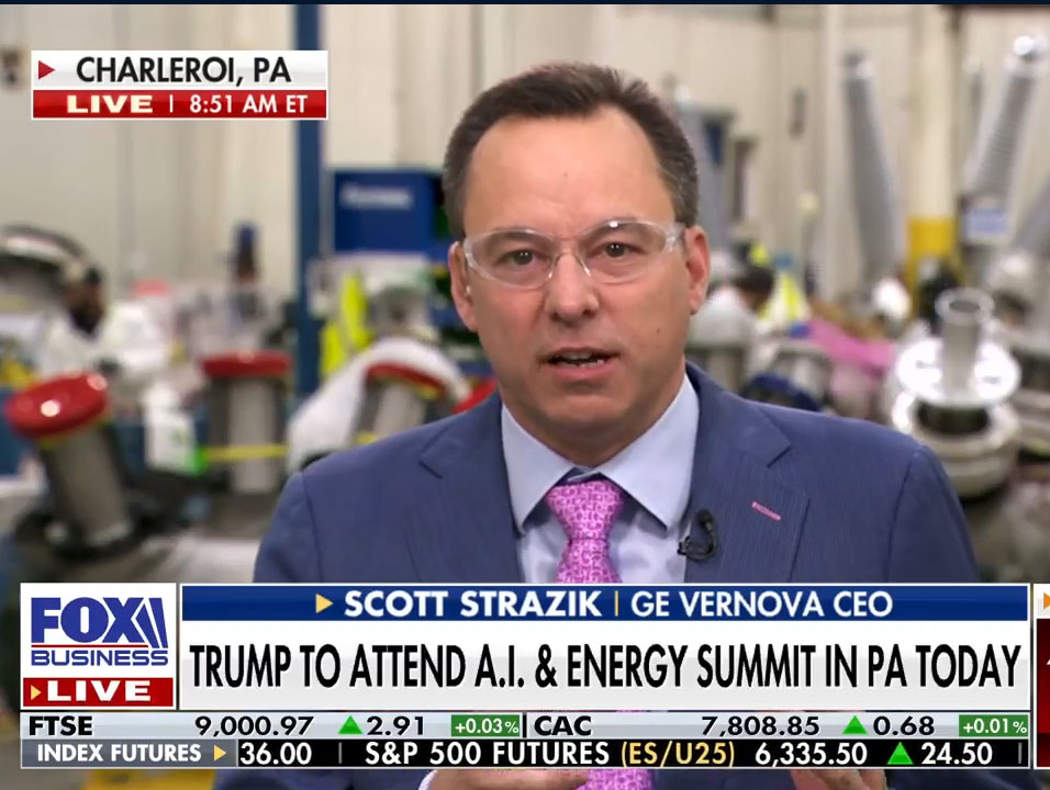 Scott Strazik on Fox Business