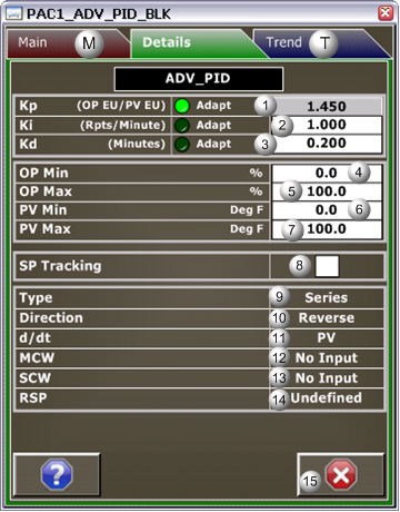 ADV_PID: Faceplate Details Frame | CIMPLICITY 10 Documentation | GE Digital