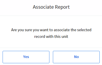 Associate Report Dialog Box