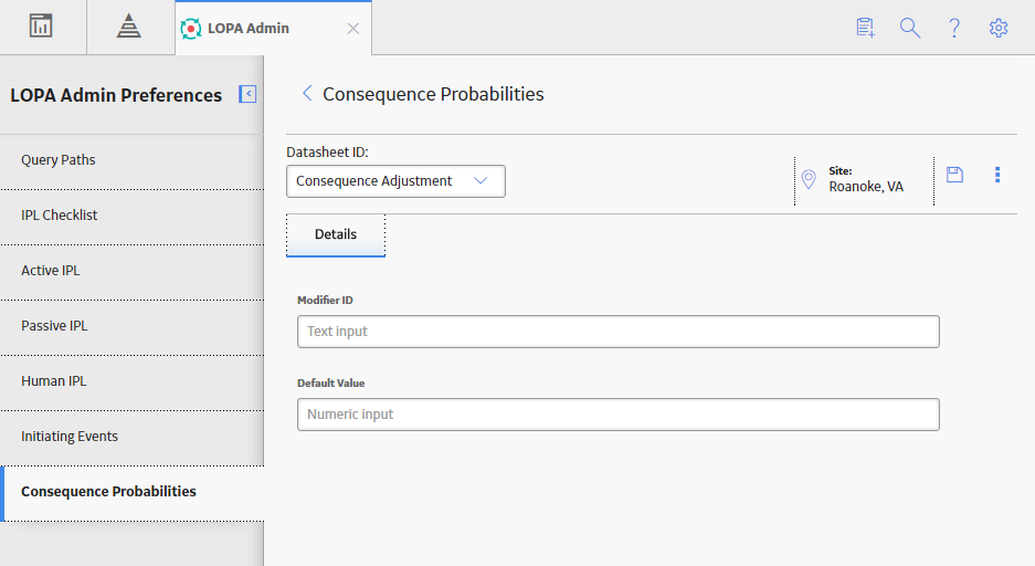 Consequence Probability