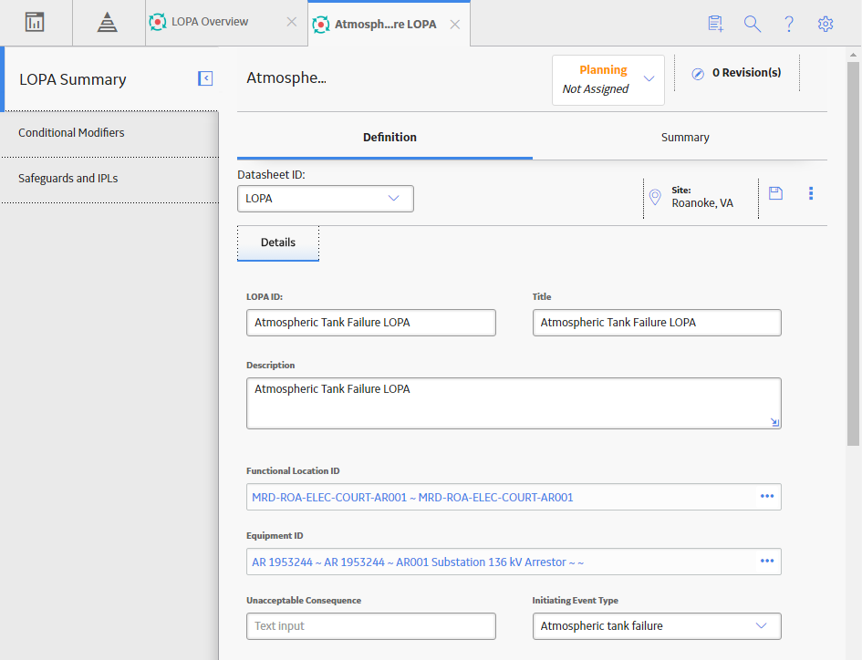 LOPA Datasheet