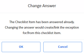 Change Answer Dialog Box