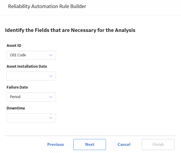 Identify the Fields