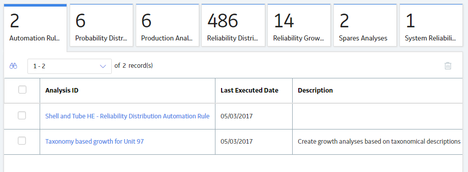 Automation Rules Section