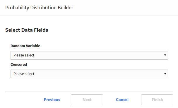 Select Data Fields