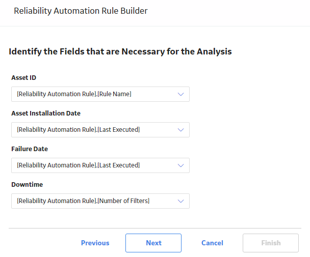 Identify the Fields that are Necessary for the Analysis