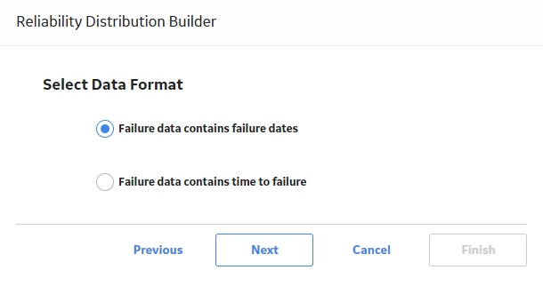 Select Data Format