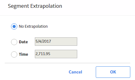 Segment Extrapolation